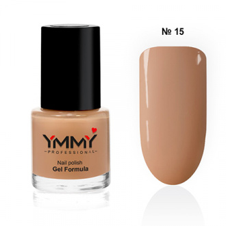 YMMY Professional, Лак для ногтей Gel Formula №15 (УЦЕНКА)
