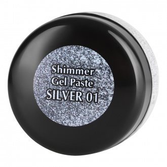 PNB, Гель-паста Shimmer №01, Silver