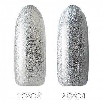 PNB, Гель-паста Shimmer №01, Silver