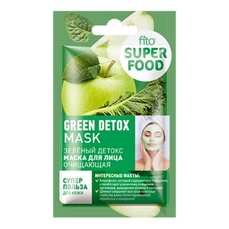 Fito, Маска для лица Superfood Green Detox, 10 мл (УЦЕНКА)