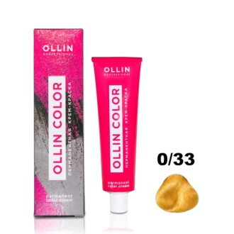 OLLIN, Крем-краска для волос Color 0/33