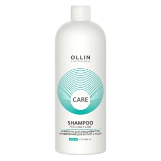 OLLIN, Шампунь для волос Care Daily Use, 1000 мл