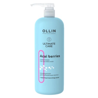 OLLIN, Кондиционер для волос Ultimate Care Acai Berries, 1000 мл