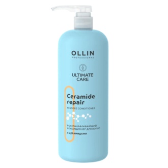 OLLIN, Кондиционер для волос Ultimate Care Ceramide Repair, 1000 мл