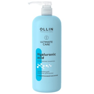 OLLIN, Шампунь для волос Ultimate Care Hyaluronic Acid, 1000 мл