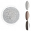 Artex, Зеркальная втирка для ногтей «Жемчужное серебро»