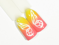 Нейл-дизайн с бабочками в технике аэропуффинга: пошаговая инструкция 