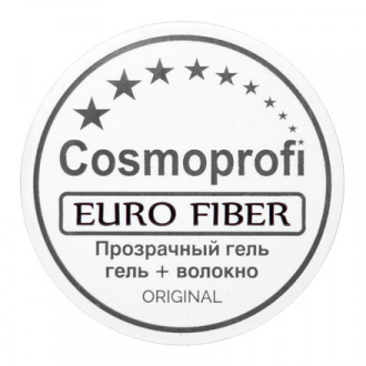 Cosmoprofi, Гель со стекловолокном Euro Fiber, 15 г