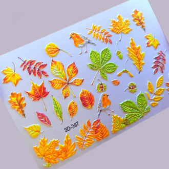 Anna Tkacheva, 3D-слайдер №397 «Осень. Листья»