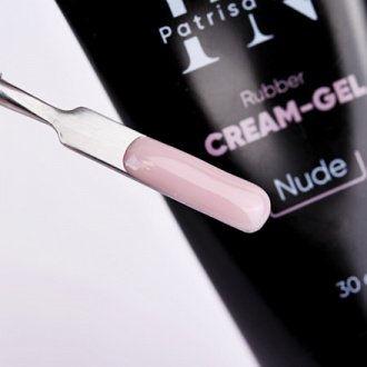 Patrisa Nail, Гель Rubber Cream Nude, 30 г