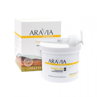 ARAVIA Organic, Увлажняющий укрепляющий крем Vitality SPA, 550 мл