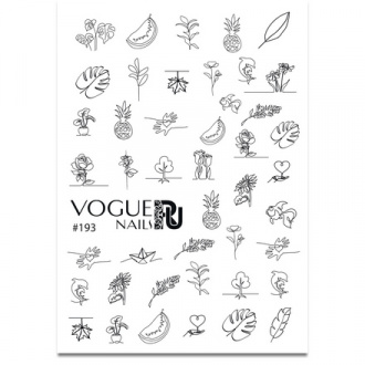 Vogue Nails, Слайдер-дизайн №193