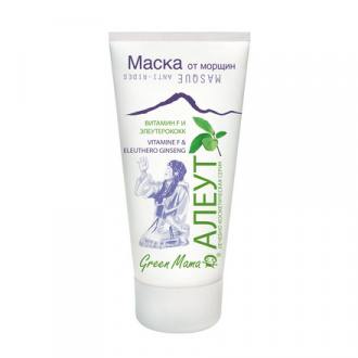 Green Mama, Маска для лица «Витамин F и элеутерококк», 100 мл