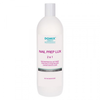 Domix, Обезжириватель Nail Prep Lux 2 в 1, 1000 мл