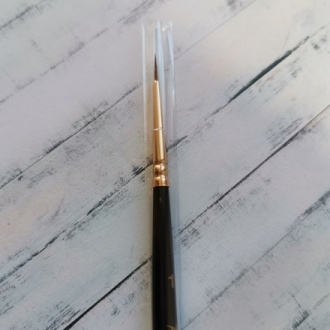 Roubloff, Кисть для дизайна «Колонок» №1, с короткой черной ручкой