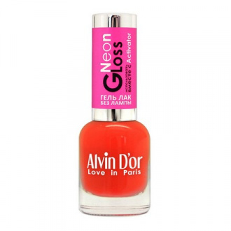 Alvin D'or, Лак-гель Neon Gloss №06