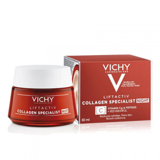 Vichy, Ночной крем-уход LiftActiv Collagen Specialist, 50 мл