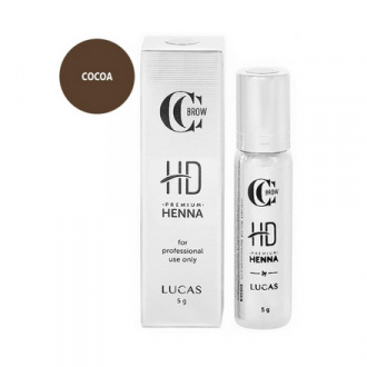 Lucas' Cosmetics, Хна для бровей CC Brow Premium, Cocoa, в баночке, 5 г