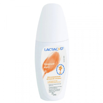 Lactacyd, Мусс для интимной гигиены, pH 5.2, 150 мл
