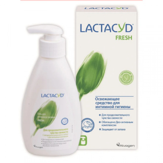 Lactacyd, Гель для интимной гигиены Fresh, pH 5.2, 200 мл