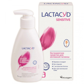 Lactacyd, Гель для интимной гигиены Sensitive, pH 5.2, 200 мл