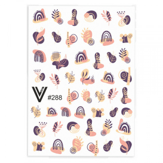 Vogue Nails, Слайдер-дизайн №288