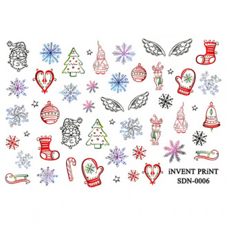 iNVENT PRiNT, Слайдер-дизайн «Новый год. Зима. Снежинки» №06