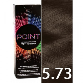 POINT, Крем-краска для волос 5.73