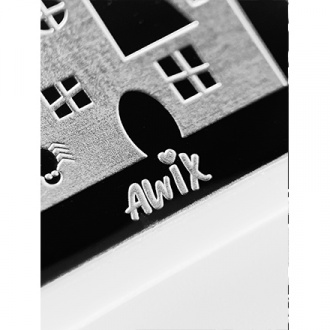 AWIX Professional, Пластина для стемпинга №077