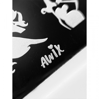 AWIX Professional, Пластина для стемпинга №110
