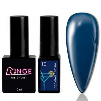 Гель-лак LONGE nail-bar «Голубая лагуна» №10