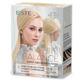 Estel, Набор для окрашивания волос White Balance,  тон 12.0