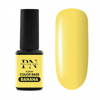 Patrisa Nail, База для гель-лака Rubber Color, Banana