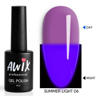 AWIX Professional, Гель-лак Summer Light №06