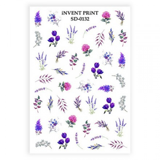 iNVENT PRiNT, Слайдер-дизайн «Цветы. Листья. Веточки» №SD-132