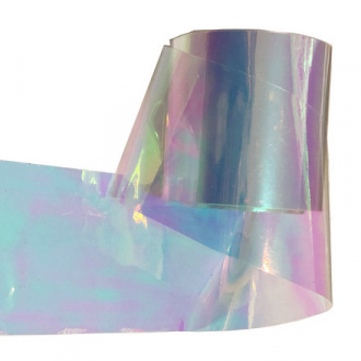 Набор, Ice Nova, Фольга «Битое стекло», фиолетовая, хамелеон, 5 шт.