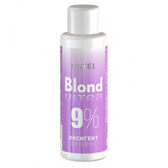 Набор, Estel, Оксигент для волос Ultra Blond 9%, 60 мл, 3 шт.