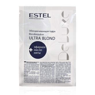 Набор, Estel, Пудра обесцвечивающая Ultra Blond De Luxe, для волос, 30 г, 2 шт.