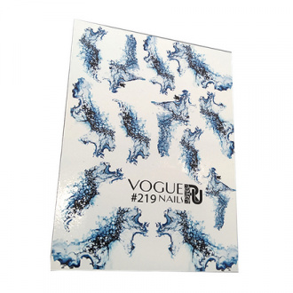 Набор, Vogue Nails, Слайдер-дизайн №219, 2 шт.