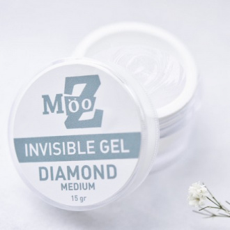 MOOZ, Трехфазный гель Invisible Diamond Medium, прозрачный