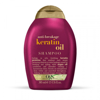 OGX, Шампунь против ломкости волос с кератиновым маслом Anti-Breakage Keratin Oil Shampoo, 385 мл