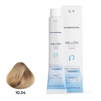 TNL, Крем-краска для волос Million Gloss 10.34