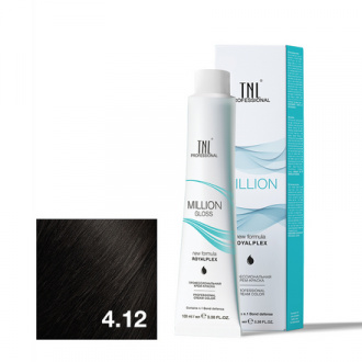 TNL, Крем-краска для волос Million Gloss 4.12