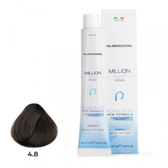 TNL, Крем-краска для волос Million Gloss 4.8