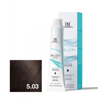 TNL, Крем-краска для волос Million Gloss 5.03