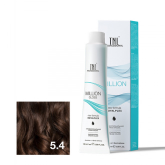 TNL, Крем-краска для волос Million Gloss 5.4