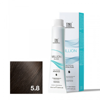 TNL, Крем-краска для волос Million Gloss 5.8