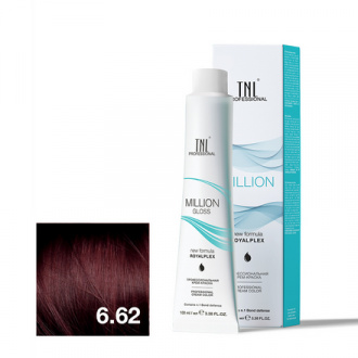 TNL, Крем-краска для волос Million Gloss 6.62