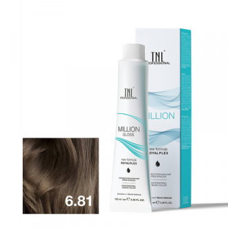 TNL, Крем-краска для волос Million Gloss 6.81
