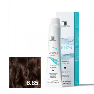 TNL, Крем-краска для волос Million Gloss 6.85